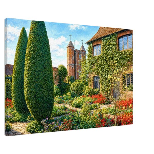 Sissinghurst Castle Garden, Kent 1970s – Canvas Print 87ef1897-164f-4a9f-b69a-58eaaf8e84f1