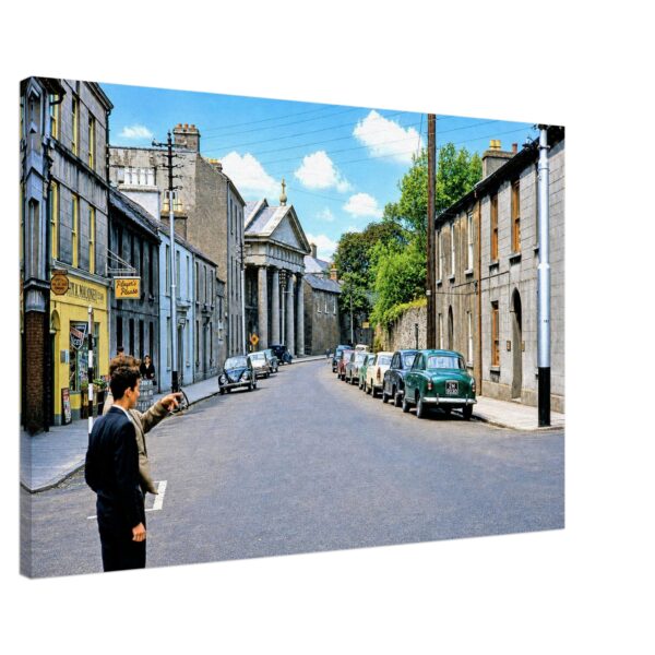 St Francis Street, Galway, Ireland 1960s - Canvas Print 89a18d26-47f2-49e5-bb76-e54ad8f8ad8f