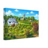 Burns Monument & Gardens, Alloway, Scotland 1970s - Canvas Print 8b3954c2-00b0-40a0-a3b5-62f82f161bb5