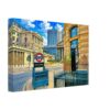 Bank Station, City of London, England 1980s - Canvas Print 8ccf0210-5ead-469f-a354-392983653408