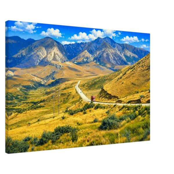 Arthur's Pass, South Island, New Zealand 1970s - Canvas Print 8de502f2-380c-40ba-8de0-e1d6e1faf73b