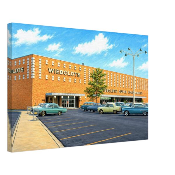 Wieboldt's, Randhurst Mall, Illinois 1960s - Canvas Print 91844fae-3928-4786-868b-0f3ec0a97608