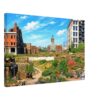 Bomb-Damaged Cripplegate and St Giles’ Church, London 1950s - Canvas Print 937492b8-1c6c-4a1c-9cc8-932565405990