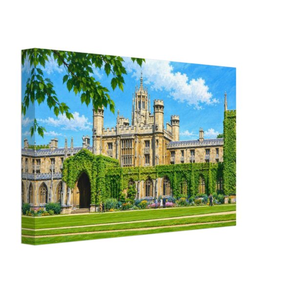 St John’s College, Oxford, England 1950s - Canvas Print 93aa27fb-d2ca-467d-bd13-762e6ae17ec0