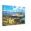 Queen Mary II and Duchess of Hamilton, Greenock, Scotland 1970s - Canvas Print 94a31679-ce32-4590-8295-6e6654a17237
