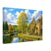 Becky Hill, Lower Slaughter, Gloucestershire 1960s - Canvas Print 97f96b2e-70a3-4015-adfd-e5934738f6f9