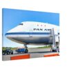Pan Am Boeing 747 Clipper Plymouth Rock, Australia 1970s - Canvas Print 98a3b7d0-5367-4c36-9e35-13978a70b3cf