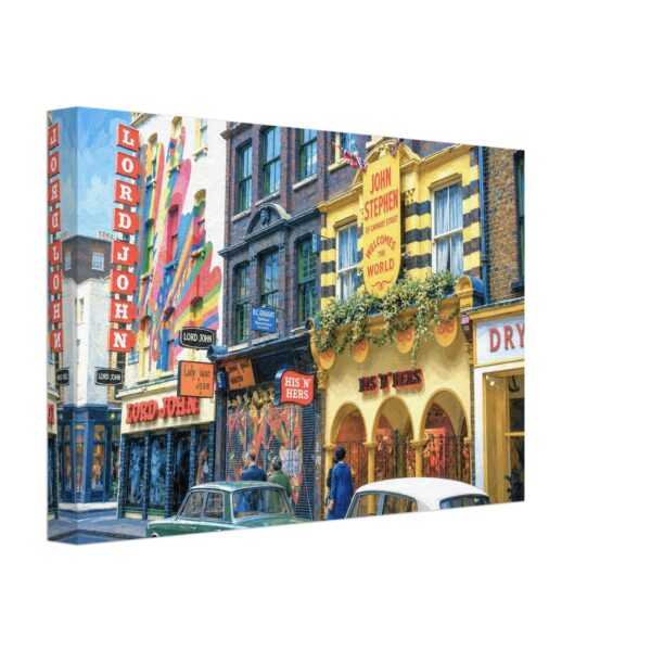 Carnaby Street, London 1960s - Canvas Print 9947468f-a2cd-47eb-a664-3868a8bd8889