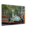 No. 1 Nellie locomotive on the Far Tottering and Oyster Creek Railway at Battersea Park during the Festival of Britain, London 1951 - Canvas Print