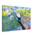 Monorail at Expo 67, Montreal, Canada 1967 – Canvas Print Painterly 1967 monorail entering the geodesic dome at Expo 67 in Montreal, with steel framework, crowds and futuristic exhibition setting.