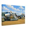 Pan Am Boeing 707 at Shannon Airport, Ireland 1960s - Canvas Print Pan Am Boeing 707 at Shannon Airport, Ireland 1960s - Canvas Print