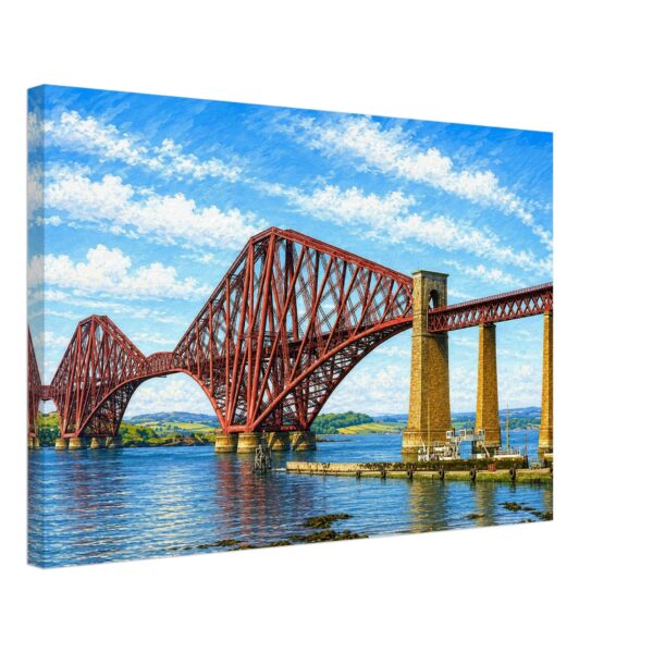 Forth Bridge, Scotland 1960s – Canvas Print a02448dd-7230-46e6-95de-404e839814e4