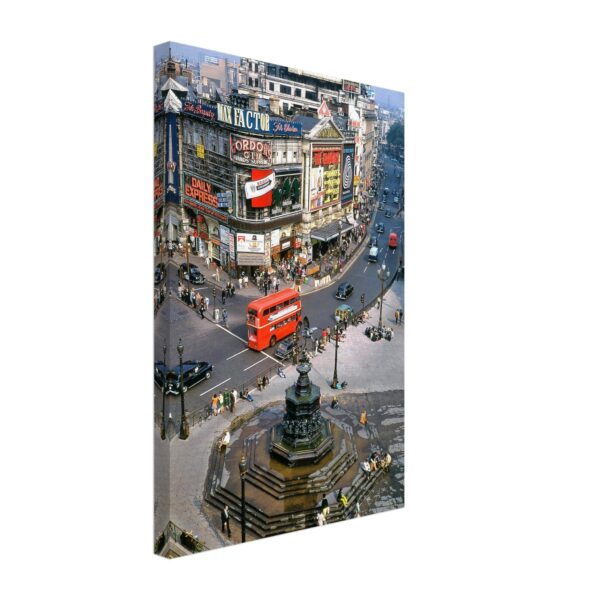 Piccadilly Circus and London Pavilion, London 1960s - Canvas Print a1f06e02-0d63-4860-978b-97cb132d85f4