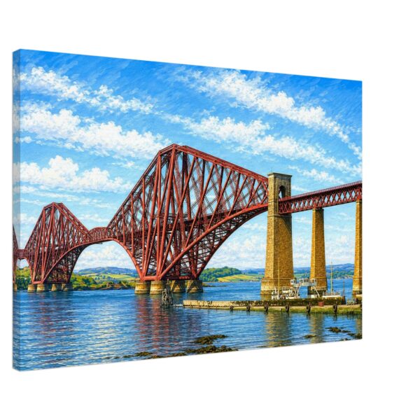 Forth Bridge, Scotland 1960s – Canvas Print a323cfea-36bd-4878-9ed5-bcc2b392e1c4