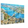 View from the Twin Towers, New York City 1970s – Canvas Print a444d27e-5912-4b14-888b-e3e187f63f63