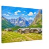 Many Glacier Hotel, Montana 1970s - Canvas Print a463bda4-10f7-4073-8747-64d0917108bb