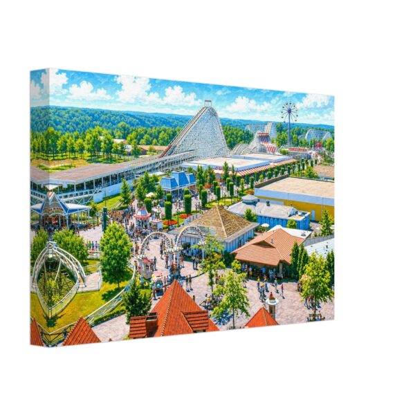 Kings Island, Ohio 1970s - Canvas Print a51fcb37-3ab9-474e-9995-22151c9fb1fb