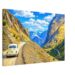 Volkswagen Beetle in the Peruvian Andes, Peru 1978 - Canvas Print aa0092af-1a80-4c29-b0fb-c4b2a21a5219