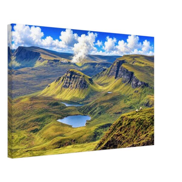 The Quiraing, Isle of Skye 1970s - Canvas Print aac30e55-e63f-43a0-b3e5-a104256f6f89