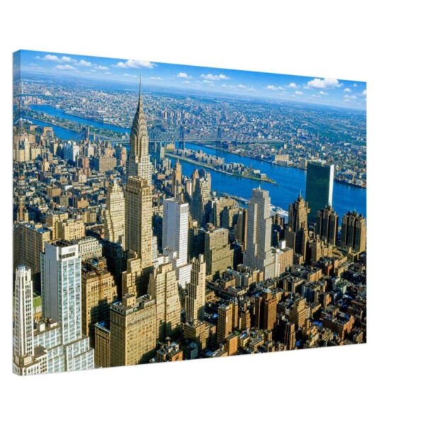 New York City Skyline 1950s - Canvas Print ab6480df-ca17-4e19-92c1-0d930727b565