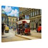 Tram 156 on North Bridge, Edinburgh 1950s - Canvas Print abeab59b-6341-4a3b-852a-fa96179200f2