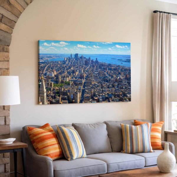 New York City Skyline 1960s - Canvas Print New York City Skyline 1960s - Canvas Print