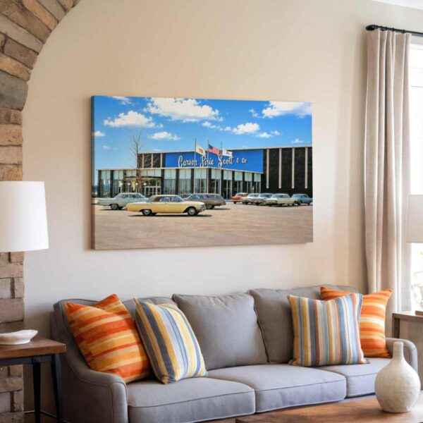 Carson Pirie Scott & Co, Randhurst Mall, Illinois 1960s - Canvas Print