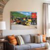 Frontier Town Railroad, North Hudson, New York 1950s - Canvas Print Frontier Town Railroad, North Hudson, New York 1950s - Canvas Print