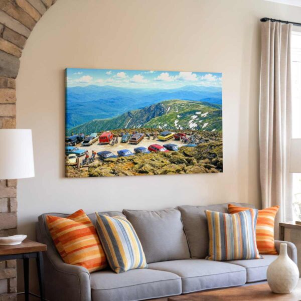 Mount Washington Summit, New Hampshire 1970s - Canvas Print Mount Washington Summit, New Hampshire 1970s - Canvas Print
