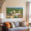Flying W Ranch, Colorado Springs, Colorado 1970s - Canvas Print Flying W Ranch, Colorado Springs, Colorado 1970s - Canvas Print