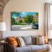 Landon Hall, Michigan State University, East Lansing 1950s - Canvas Print