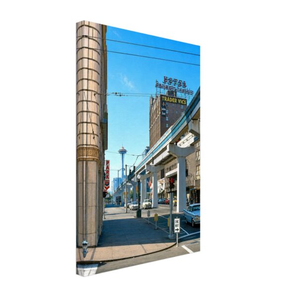 5th Avenue & Virginia Street, Seattle 1960s - Canvas Print ace7655f-51d7-494f-ae02-133ed85d0b37