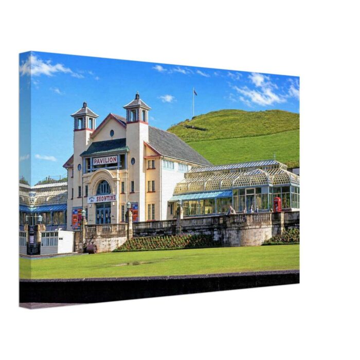 The Pavilion Theatre, Ilfracombe, Devon 1960s - Canvas Print b0c69b42-6a4a-452e-8c83-9c5aecf01aca