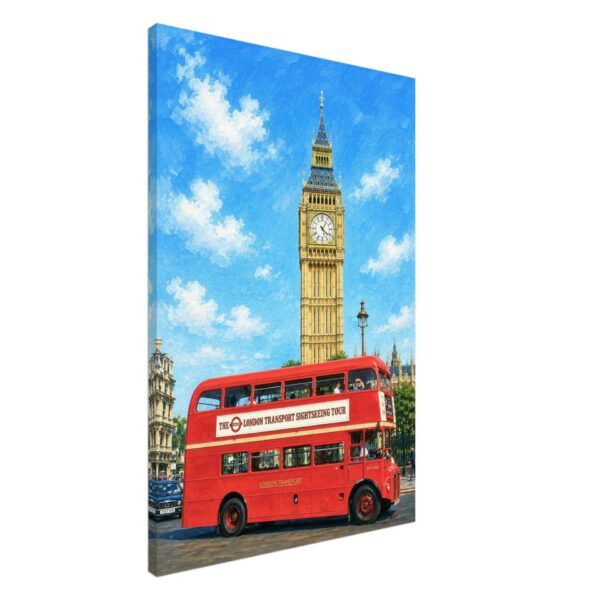Parliament Square, London 1980s - Canvas Print b25d5724-99c3-4430-a0db-7bed5a9ab37a