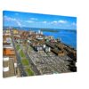 Detroit Riverfront, Michigan 1960s - Canvas Print b269cc7b-2b4e-4d5c-bfba-c5ed2c7d8eff