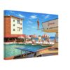 The Castaways Resort, Sunny Isles, Florida 1970s - Canvas Print b31c04be-1ff8-4019-88d4-c8d5db5f9b4d