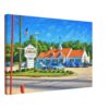 Howard Johnson’s Restaurant, Ann Arbor, Michigan 1950s - Canvas Print b52ed024-b692-4a27-98c9-81ac2415bc19