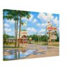 Johnson's Rustic Resort, Houghton Lake,, Michigan 1960s - Canvas Print b5d82158-b1ab-4354-9a4d-0cfdd78f49fd