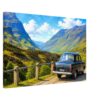 Ford Popular in Glencoe, Scotland 1960s - Canvas Print b7763b59-4d16-4baf-9312-2bf8e44fa861