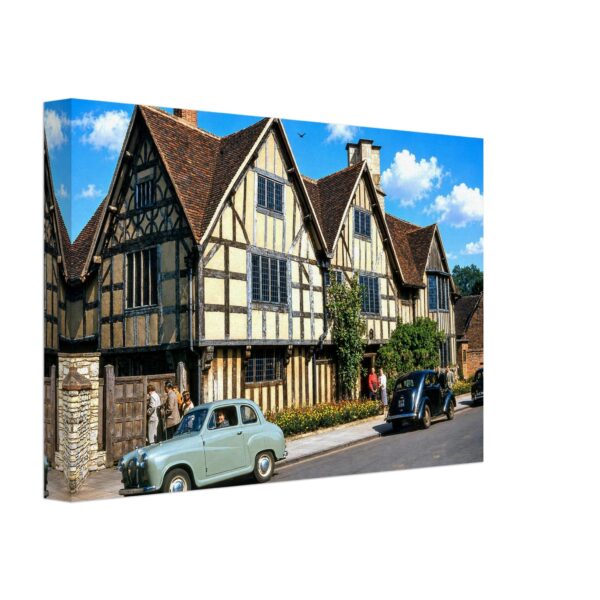 Hall's Croft, Stratford-upon-Avon 1950s - Canvas Print b8f0a88e-b4ee-49fe-b24f-6fbde09da3a6