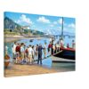 Barmouth Ferry & Barmouth Bridge, Wales 1960s - Canvas Print ba6f298d-3bdb-4f90-b03c-8acb52f1ba9d