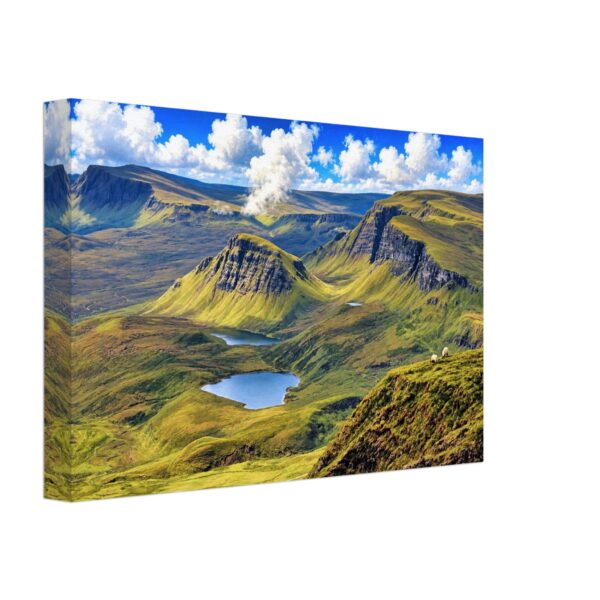 The Quiraing, Isle of Skye 1970s - Canvas Print ba749bd9-f7a5-47f9-89a1-28af28649275