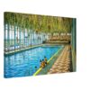 Butlin's Indoor Pool, Bognor Regis Holiday Camp 1960s - Canvas Print bebd2a67-f9ad-4d8a-9fed-486a68bcf2b6