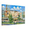 Pepsi-Cola Pavilion at the New York World’s Fair 1964 - Canvas Print c27cec4c-f16d-4b44-aa76-439c987dc992