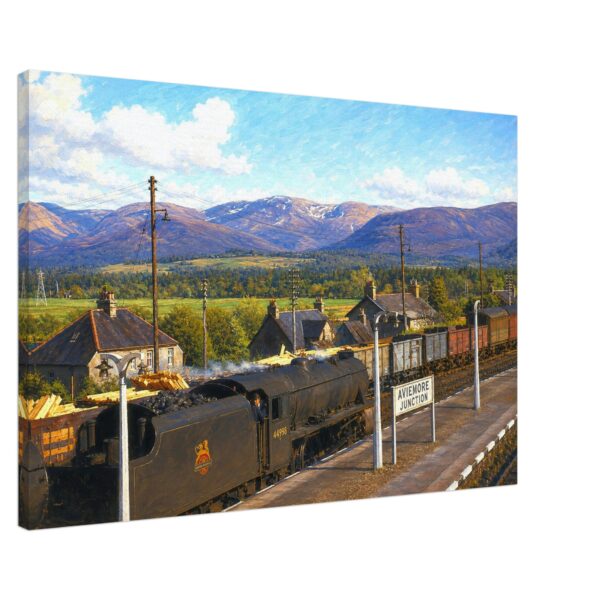 Aviemore Junction, Scotland 1950s - Canvas Print c2cca5bf-5f2c-46ea-9a68-d988f84fb4de