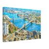 View from the Twin Towers, New York City 1970s – Canvas Print c5f57211-3a7d-45af-a53a-9349a9143809