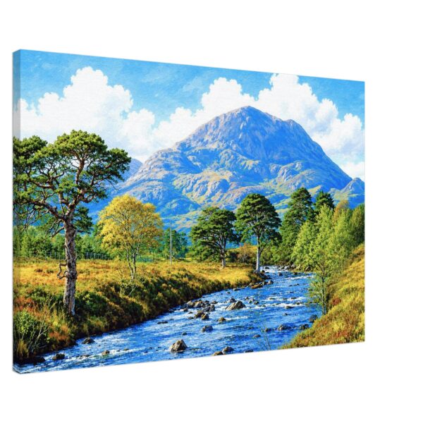 Northwest Highlands, Scotland 1970s - Canvas Print c6b58779-6096-4dee-b123-e24262789ff6
