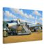 Pan Am Boeing 707 at Shannon Airport, Ireland 1960s - Canvas Print c7326079-9620-4527-802e-988872b38e46