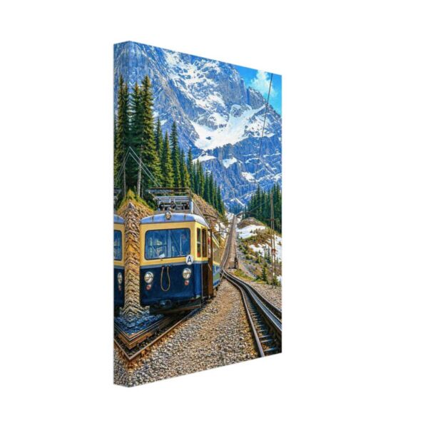 Bavarian Zugspitze Railway, Germany 1950s - Canvas Print c73313a7-41ae-4702-984d-ee1e6648b845