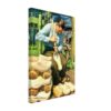 Dutch Clog Maker, Netherlands 1950s – Canvas Print c8a83a4d-50cb-41af-83fc-6e8fb59ebfc6